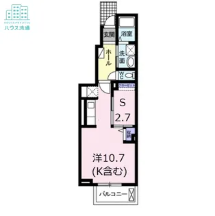 エミネント Fuji B【1階】の間取り