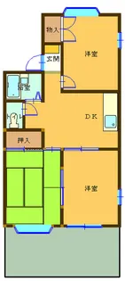 千葉県木更津市桜井新町4【アパート】の間取り