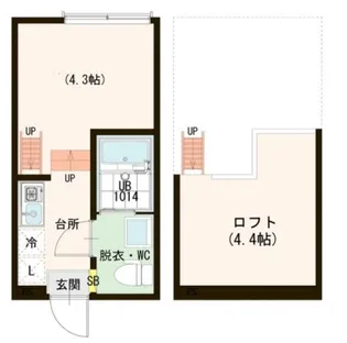 ハーモニーテラス綾瀬III【2階】の間取り