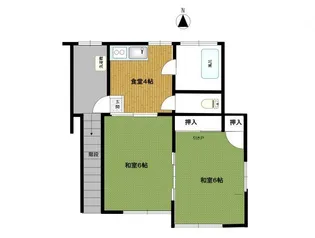 秋沢ハイツ【2階】の間取り