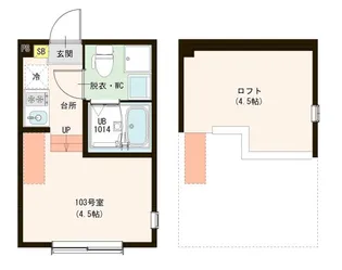 Casa Haml【1階】の間取り