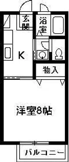 グレイスフィル【1階】の間取り