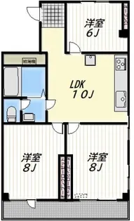 JILL【4階】の間取り