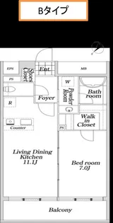 KDX大伝馬レジデンス【5階】の間取り