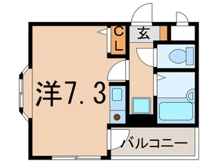 ルシール【2階】の間取り