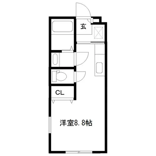パークレジデンス泉ヶ丘【2階】の間取り