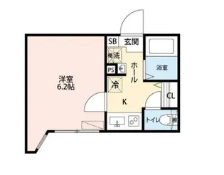 グランクオール竹ノ塚【2階】の間取り