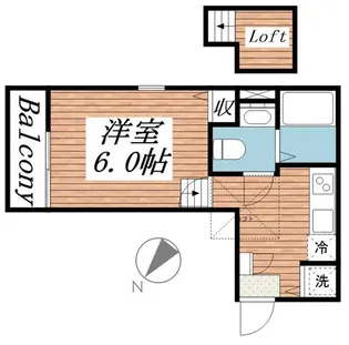 Precious Earth 逆井【2階】の間取り