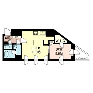 グリーングラス千駄ヶ谷【3階】の間取り