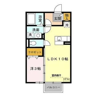 グランメール・M【2階】の間取り