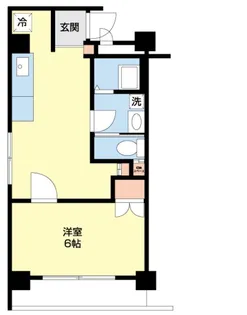 椎野亀戸マンション【2階】の間取り