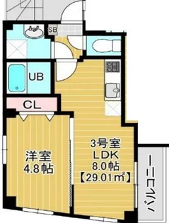 lilac【2階】の間取り