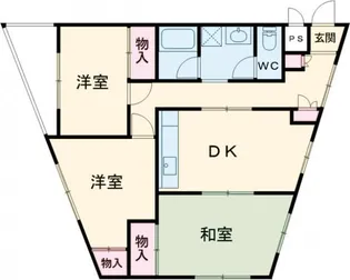 トーヨーハイツ【6階】の間取り