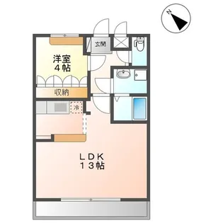 Cure palace【1階】の間取り