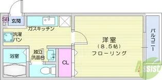 エスペーロ【1階】の間取り