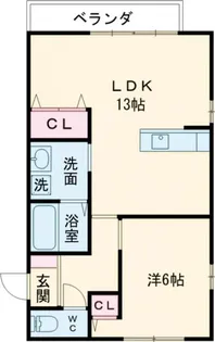 Court MATSU【2階】の間取り