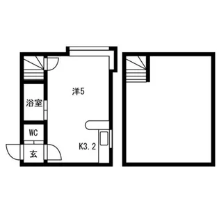 グランフォート平岸【2階】の間取り