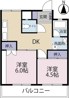 ラ・ファミーユ大工町【7階】の間取り