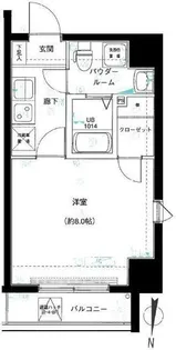 PREST MA-RO両国【5階】の間取り