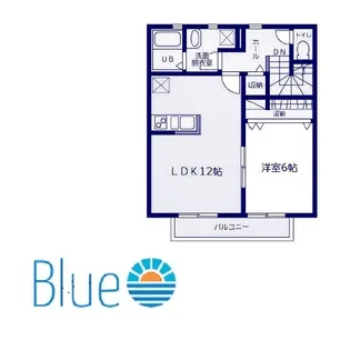 モンテリサイア【2階】の間取り