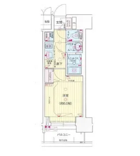 プレサンス吹上駅前エテルノ【4階】の間取り