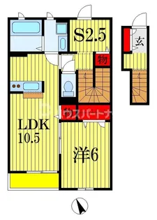 サニーコート大森台【2階】の間取り