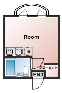 コスモマンション【2階】の間取り
