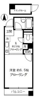 フェルメール【4階】の間取り