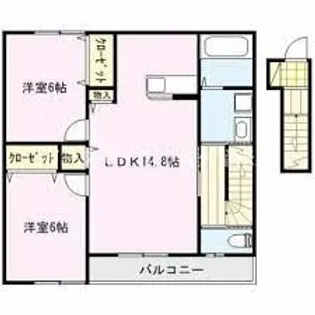 CLAN・K A棟【2階】の間取り