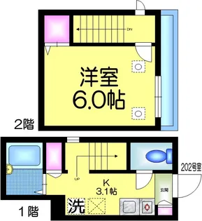 ハピネス浦安の間取り