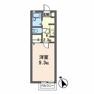 ヴィエナ【1階】の間取り
