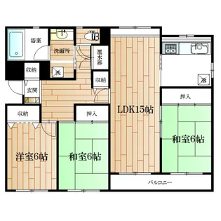 グランヒルズ【2階】の間取り