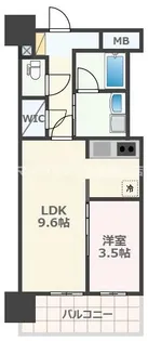 RJRプレシア熊本駅前【5階】の間取り