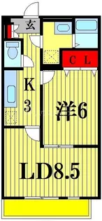 Village Globo【1階】の間取り