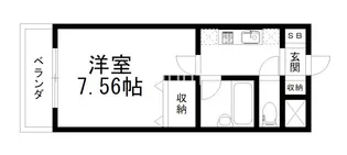 Stairwell M【1階】の間取り