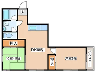松本ビル【3階】の間取り