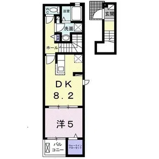 ブリーズ【2階】の間取り