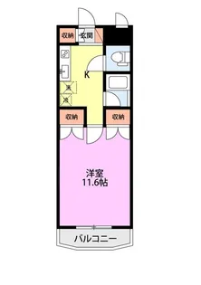 ピュアリティI【2階】の間取り