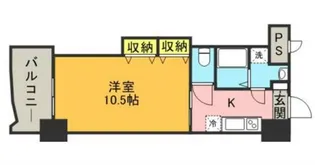 ロイヤル博多駅前【12階】の間取り