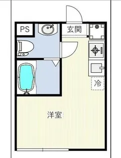INOVE二子新地【1階】の間取り