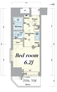 エクシム板橋区役所前【5階】の間取り