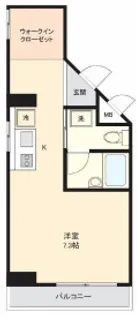 ドミール見村【5階】の間取り