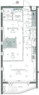 レグノ・フォレスタ【1階】の間取り