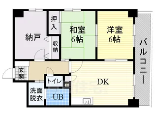 レグルス北池【3階】の間取り