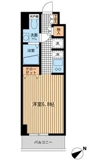 モノトーノ門前仲町【5階】の間取り
