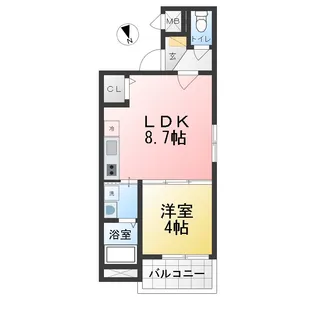 リブラ【1階】の間取り