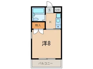 ヴィアン六甲【2階】の間取り