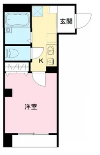 ソルビオス大森【1階】の間取り