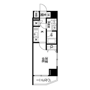 ルクレ高野台レジデンス【1階】の間取り