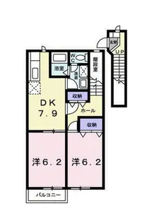 メゾン恵比寿【2階】の間取り